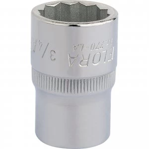 Image of Elora 1/2" Drive Bi Hexagon Socket Imperial 1/2" 3/4"