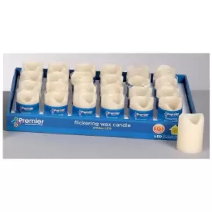 Image of Premier Decorations - Flicker Candle LED 7cm LV122105 (Single)