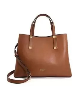 Image of Dune London Dune Dorrie Large Unlined Tote - Tan, Brown, Women