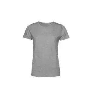 Image of B&C Womens/Ladies E150 Organic Short-Sleeved T-Shirt (L) (Grey Heather)