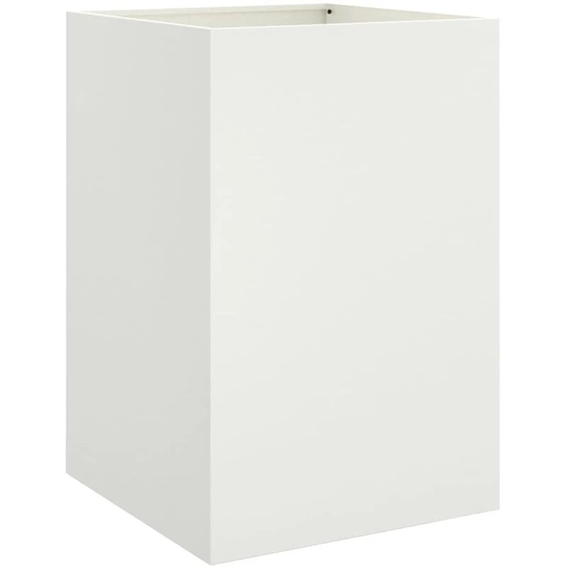 Image of VIDAXL Planter White 52x48x75cm Steel Vidaxl 8721012364424