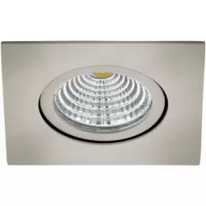 Image of Wall / Ceiling Flush Square Downlight Satin Nickel Spotlight 6W Built in led