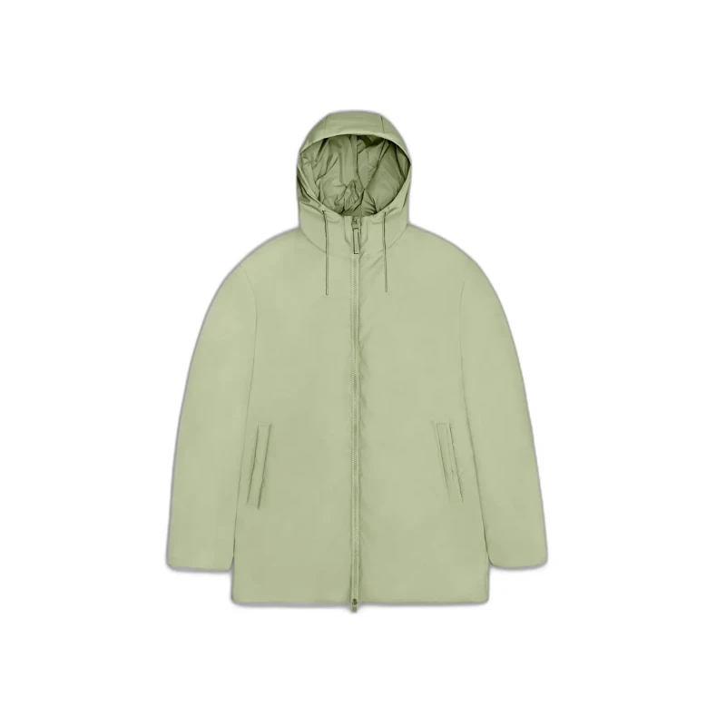 Image of Rains Long waterproof jacket Rains Lohja W3T2 Vert Unisex L