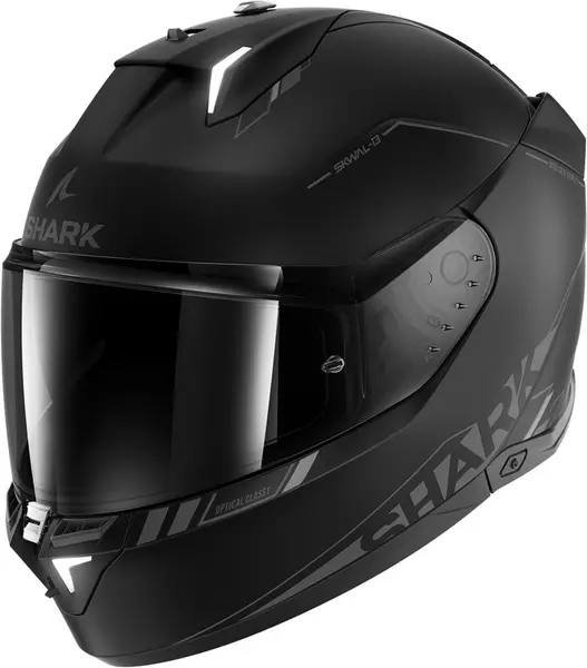 Image of Shark Skwal i3 Blank SP Helmet, black-grey, Size 2XL for Men
