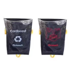 Image of Racksack Blue with Clear Front, General Waste