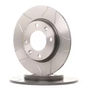 Image of BREMBO Brake disc 08.5334.75 Brake rotor,Brake discs PEUGEOT,CITROEN,206 Schragheck (2A/C),206 CC (2D),206 SW (2E/K),106 II Schragheck (1A_, 1C_)