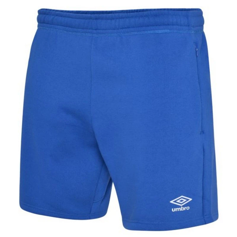 Image of Umbro Club Leisure Shorts in Mid Blue Size: 11-12 Years Mid Blue Unisex 11-12 Years