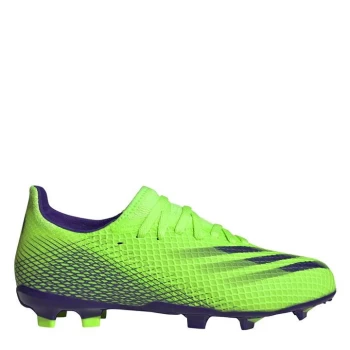 Image of adidas X Speedflow.3 Firm Ground Boots Kids - SignGreen/Ink