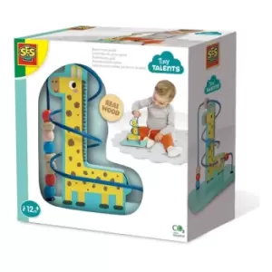 Image of SES CREATIVE Tiny Talents Bead Maze Giraffe, 12 Months and Above (13119)