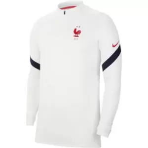 Image of Nike France Strike Drill Top 2020 Mens - White