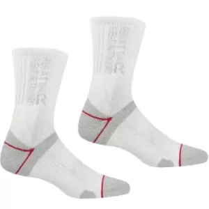 Image of Regatta Womens Blister Protect II Anti Bacterial Socks UK Size 6-8
