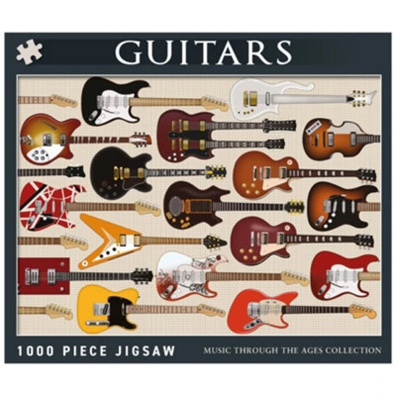 Image of Coach House Partners Guitars 1000 Piece Jigsaw
