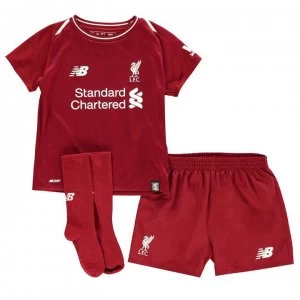 Image of New Balance Liverpool Home Mini Kit 2018 2019 - Red
