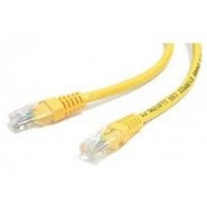 Image of 2 ft Yellow Molded Category 5e 350 MHz UTP Patch Cable