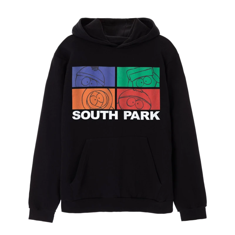Image of South Park South Park Men Hoodie in Black Size: Small Black S Male 5063203026920