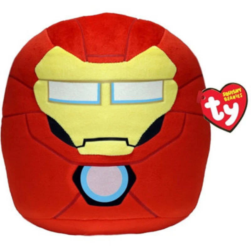 Image of TY Marvel Iron Man Squishy Beanie, 14 Inch
