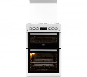 Image of Beko XDVG675NTW 60cm Gas Cooker