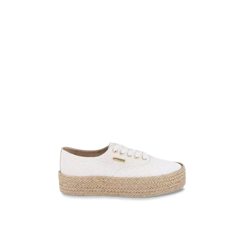 Image of Les Tropeziennes par M.Belarbi Womens Trainers Les Tropeziennes par M.Belarbi Cosmic Print Blanc Female 36