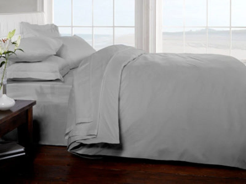 Image of Rapport Home 200 Thread Count Cotton Flat Sheet Single Size