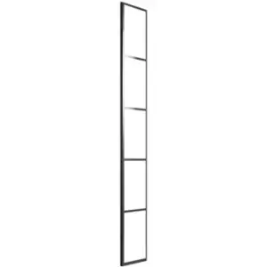 Image of Hudson Reed - 215mm Wetroom Return Screen - WRSF025 - Black