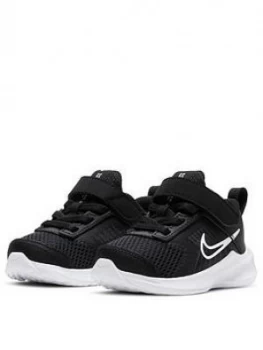 Image of Nike Downshifter 11 (tdv), Black/White, Size 5