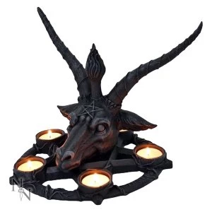 Image of Baphomet Candle Holder