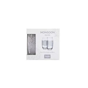 Image of Monsoon Filigree Large Tumbler Pack Of 2