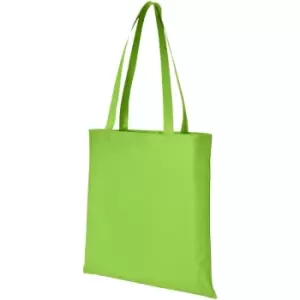 Image of Bullet Zeus Non Woven Convention Tote (One Size) (Lime) - Lime
