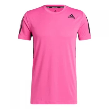 Image of adidas HEAT. RDY Warrior T-Shirt Mens - Pink