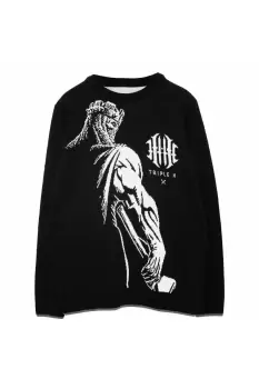Image of King Of Kings Triple H Knitted Jumper