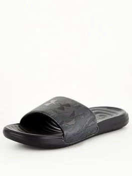 Image of Urban Armor Gear Ansa Slides - Black, Size 10, Men