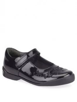 Image of Start-Rite Hopscotch School Shoes - Black Patent