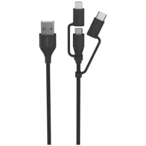 Image of Ansmann 1700-0136 Cable USB to 3-in-1 120cm