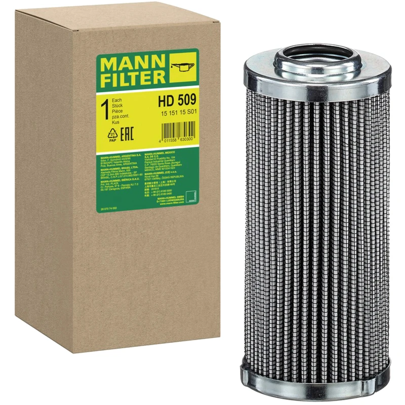 Image of MANN-FILTER HD 509 Filter, operating hydraulics Filter,operating hydraulics (536)