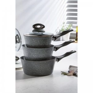 Image of 3 Piece Salter Grey Marble Pan Set
