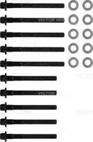 Image of Gasket Bolt kit 14-32089-01 by Victor Reinz