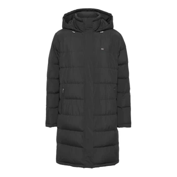 Image of Tommy Jeans Long Padded Jacket - Black