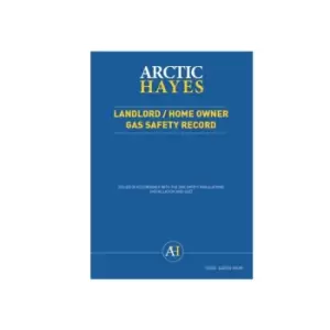 Image of Arctic Hayes Landlord/Homeowner Gas Safety Record (Pad of 25) ARC663010NUM