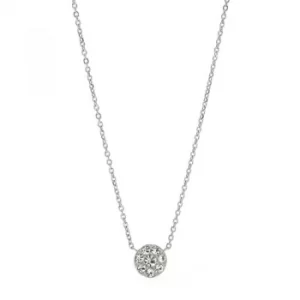 Image of Ladies Fossil Silver Plated Vintage Glitz Necklace