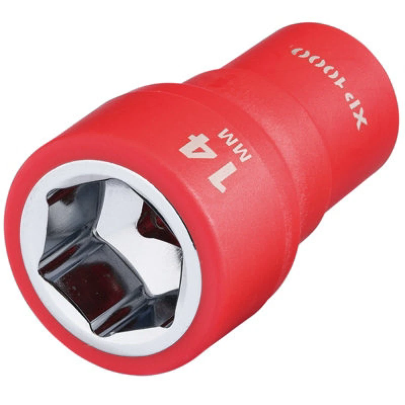 Image of Draper XP1000 1/4" Drive VDE Insulated Hexagon Socket 18827 Drive: 1/4"