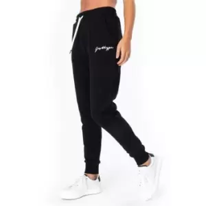 Image of Hype Scribble Logo Womens Joggers - Black