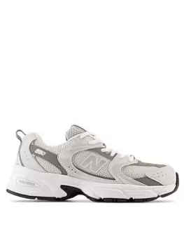 Image of New Balance Junior 530, Grey/White, Size 4 Older