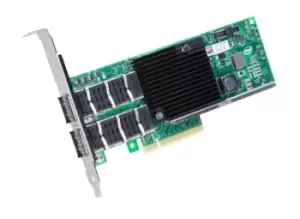 Image of XL710QDA2 - Internal - Wired - PCI Express - Fiber - 40000 Mbps - Black - Green