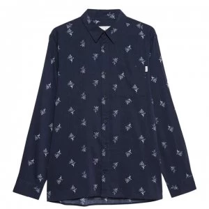 Image of Jack Wills Brookswell Floral Shirt - Navy