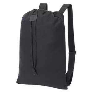 Image of Shugon Sheffield Cotton Backpack (Pack of 2) (One Size) (Black)