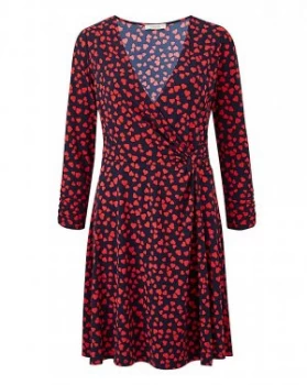 Image of Oasis Curve Heart Twist Skater Dress