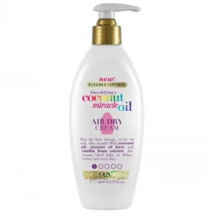 Image of OGX Frizz-Defying+ Coconut Miracle Oil Air Dry Cream 177ml