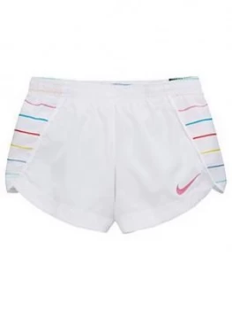 Image of Nike Girls Nk Sprinter Short Fb - White