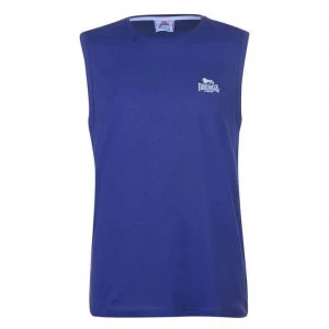 Image of Lonsdale Sleeveless Tee Mens - Navy