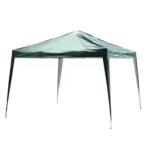 Image of Outsunny 3 x 3m Garden Pop Up Gazebo - Green